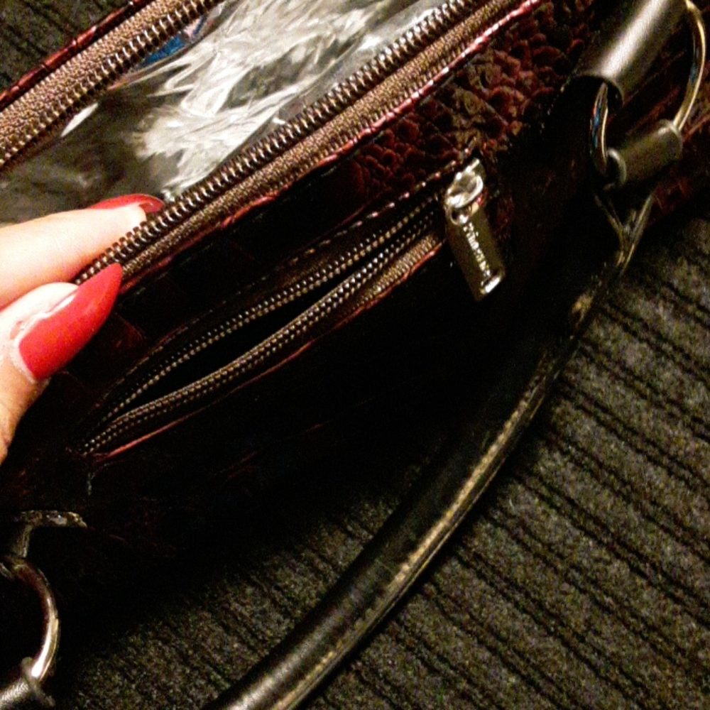 SOLD. Insulated wine bottle purse - Picture 3 of 3